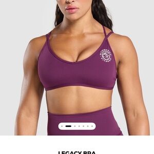 Gymshark Legacy bra , Magenta Purple